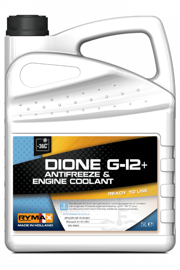 Nước làm mát động cơ Dione G-12+ Pha sẵn 50-50 5L
