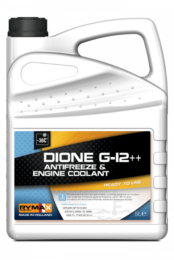 Nước làm mát động cơ Dione G-12++ Pha sẵn 50-50 5L