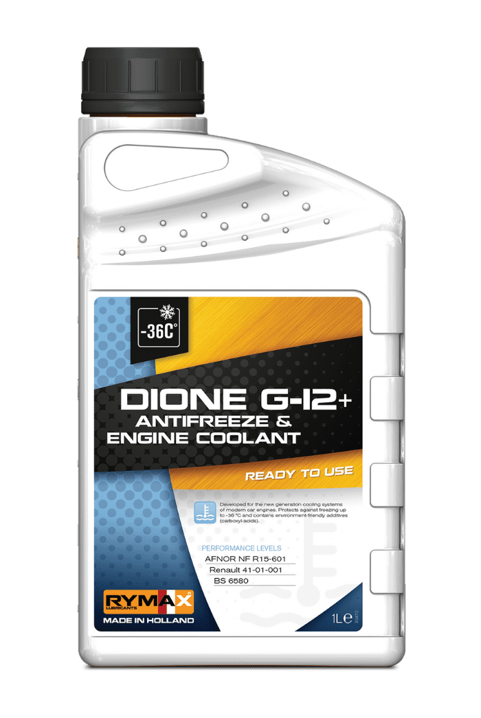 Nước làm mát động cơ Dione G-12+ 50-50 Pha sẵn 1L.